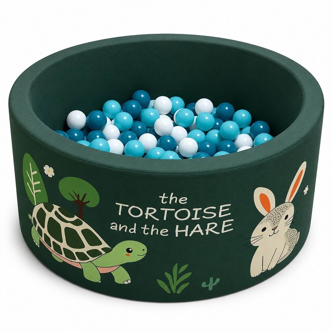 Round Ball Pit with 200 Balls: The Ultimate Indoor Adventure - Fun Learning Store