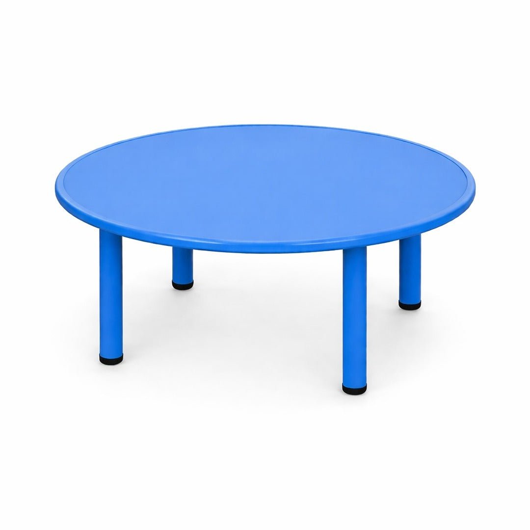 Round Nursery Study Table 85 cm Diameter: Adjustable Height - Fun Learning Store