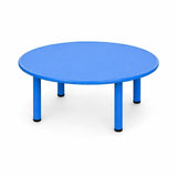 Round Nursery Study Table 85 cm Diameter: Adjustable Height - Fun Learning Store