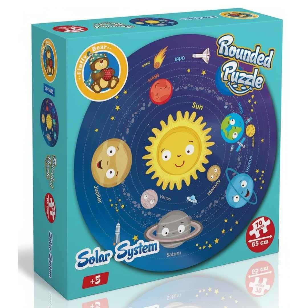 Rounded Puzzle for Kids - Solar System Shape - Fun Learning Store
