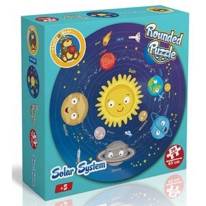 Rounded Puzzle for Kids - Solar System Shape - Fun Learning Store