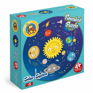 Rounded Puzzle for Kids - Solar System Shape - Fun Learning Store
