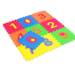 Rubber Interlocking Number Mat: The Safest Foundation for Learning and Play! - Fun Learning Store