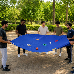 Rug & Balls – Interactive Teamwork, Communication & Coordination Challenge - Fun Learning Store