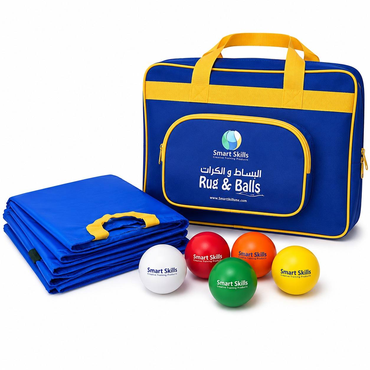 Rug & Balls – Interactive Teamwork, Communication & Coordination Challenge - Fun Learning Store