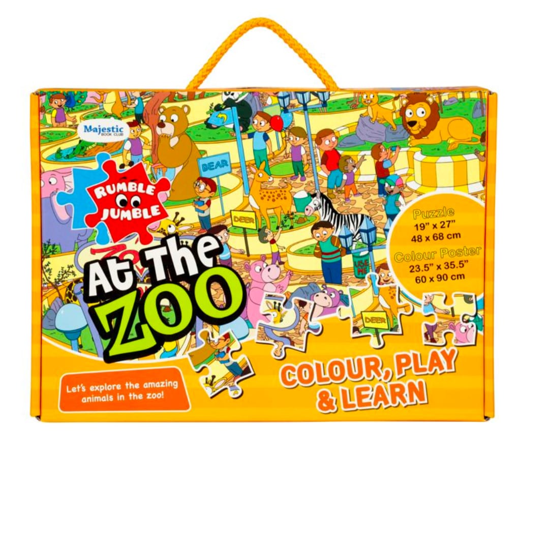 RUMBLE JUMBLE - AT THE ZOO - Fun Learning Store