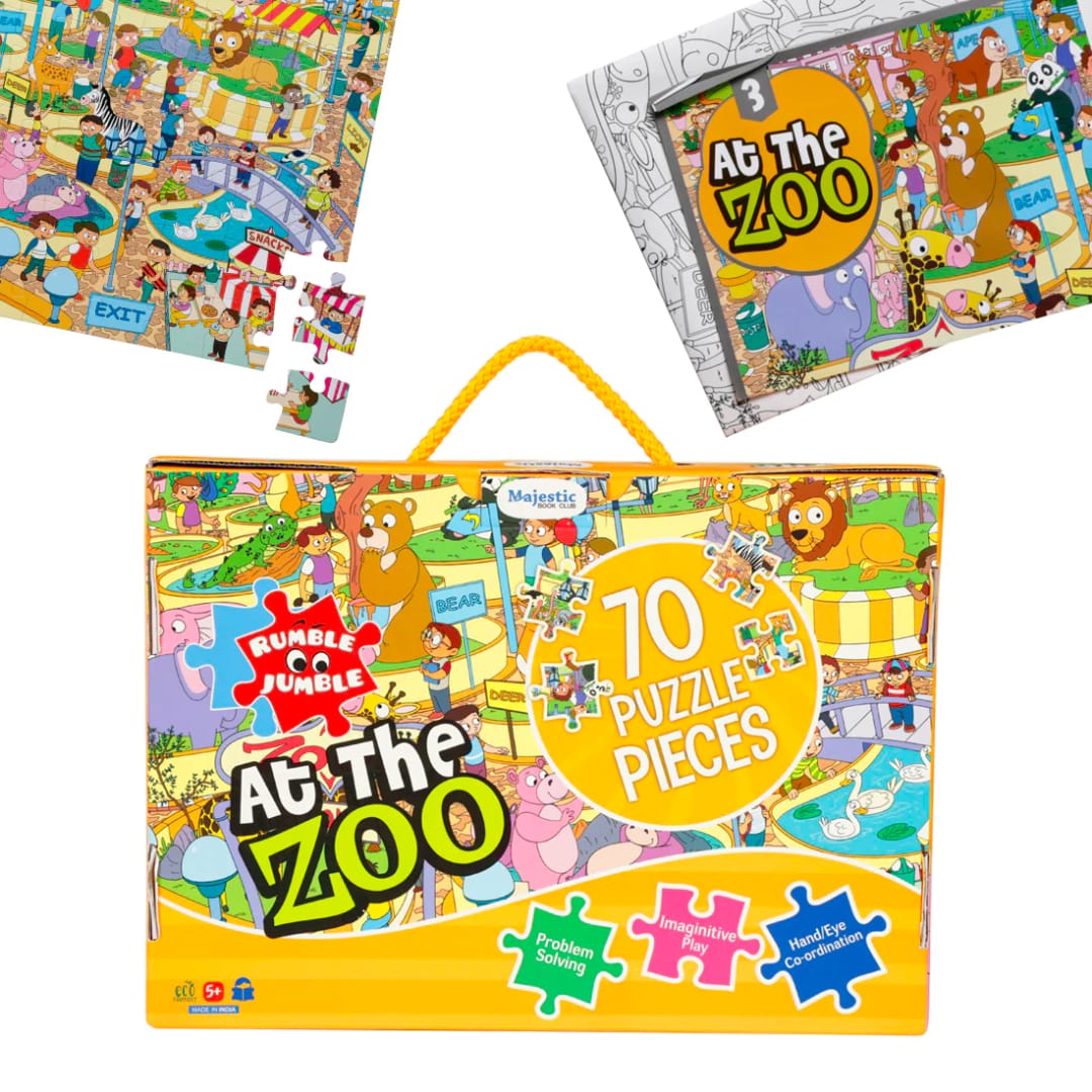 RUMBLE JUMBLE - AT THE ZOO - Fun Learning Store