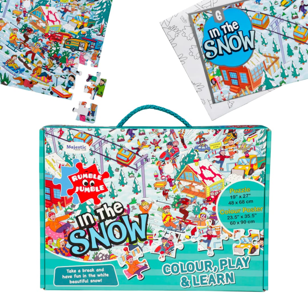 RUMBLE JUMBLE - IN THE SNOW Puzzle Game - Fun Learning Store