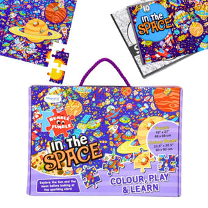 Rumble Jumble | In The Space | 70 Pieces Puzzles - Fun Learning Store