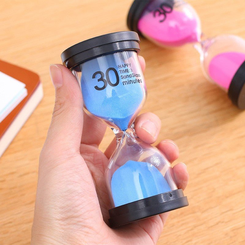 Sand Timer Set | Colorful Hourglasses | Countdown - Set Of 6 Pcs - Fun Learning Store