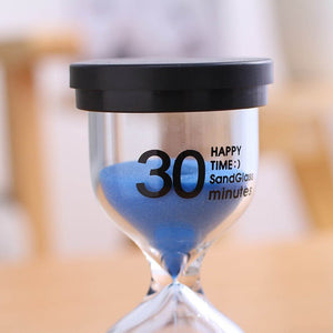 Sand Timer Set | Colorful Hourglasses | Countdown - Set Of 6 Pcs - Fun Learning Store