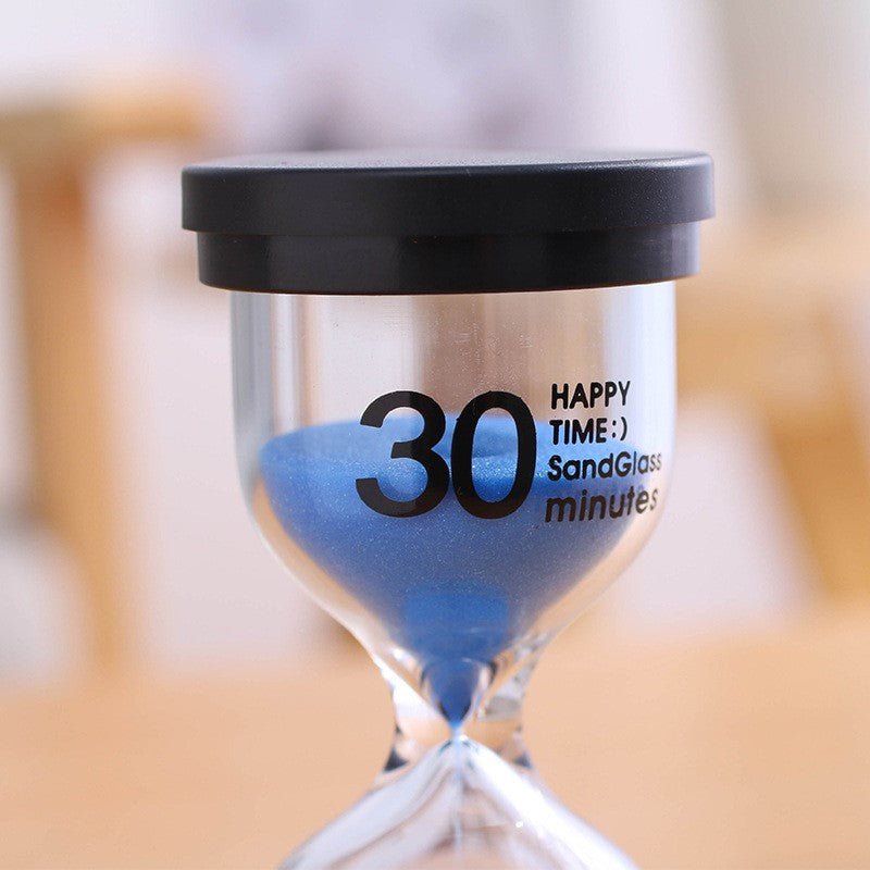 Sand Timer Set | Colorful Hourglasses | Countdown - Set Of 6 Pcs - Fun Learning Store