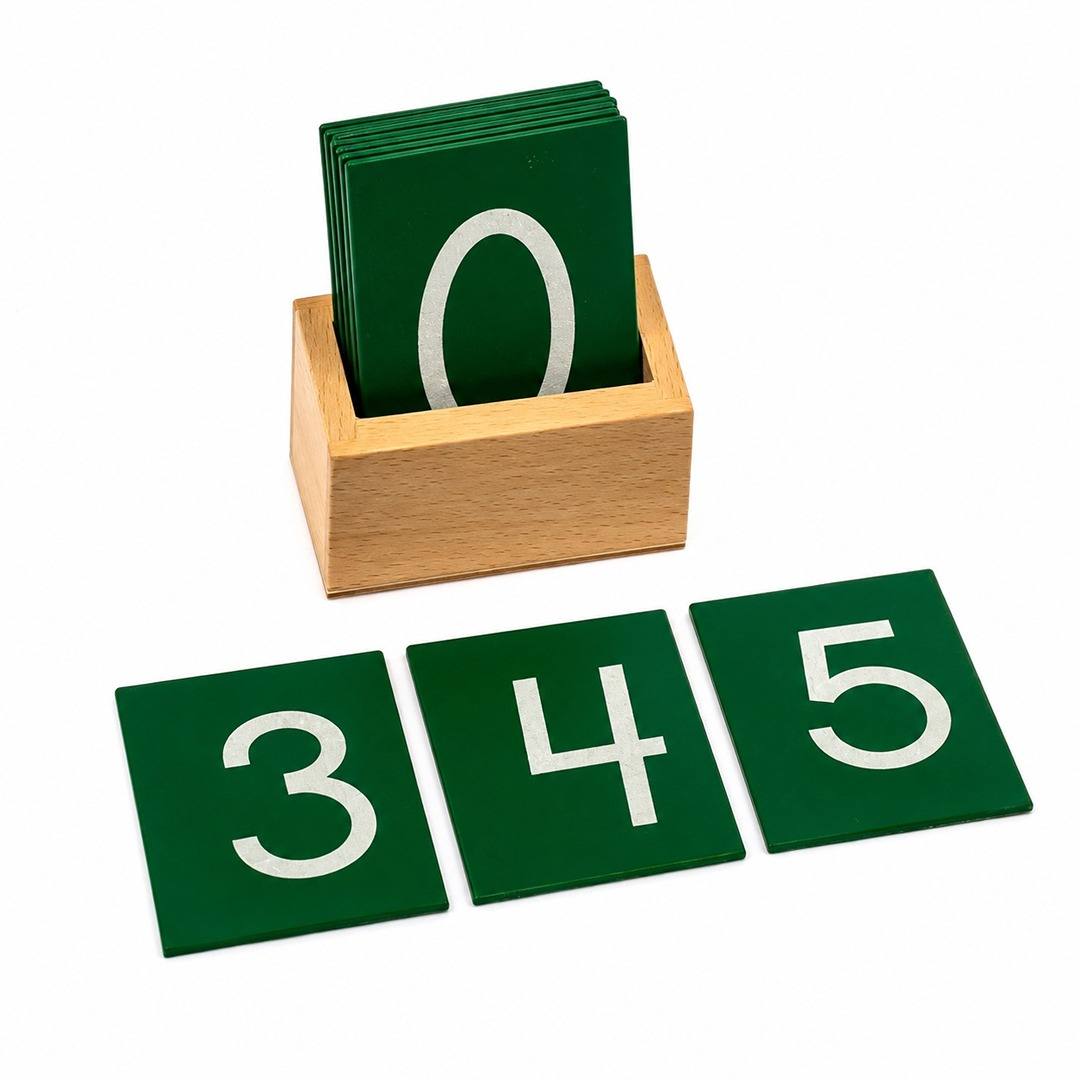 Sandpaper English Numbers: Feel the Magic of Mathematics! - Fun Learning Store
