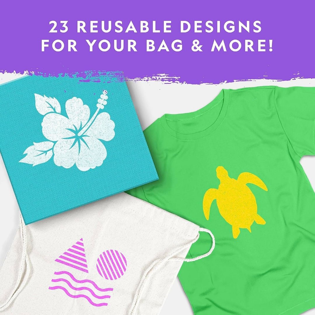 Screen Printing Craft Kit – Print, Paint & Personalize Your World! - Fun Learning Store