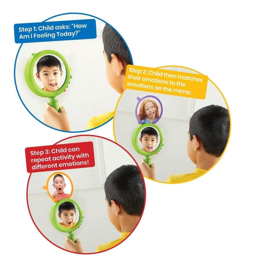 See My Feelings Mirror: Explore and Identify Emotions! - Fun Learning Store