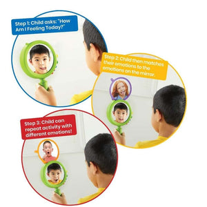 See My Feelings Mirror: Explore and Identify Emotions! - Fun Learning Store