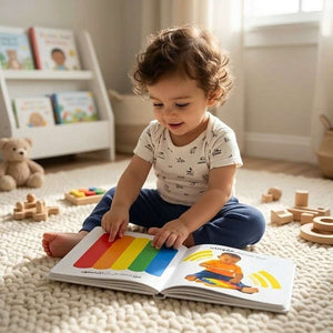 See Touch Feel - Sensory Book for Kids - Fun Learning Store