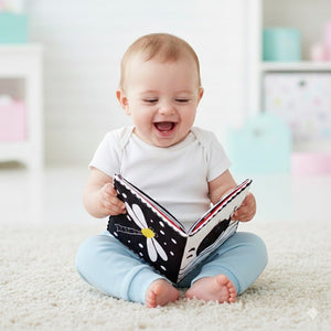 Sensory Development Cloth Book - Boost your baby’s brain development - Fun Learning Store