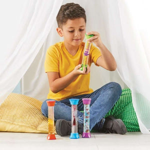 Sensory Fidget Tubes 4 Pcs: Calm, Focus, and Explore with Every Turn - Fun Learning Store