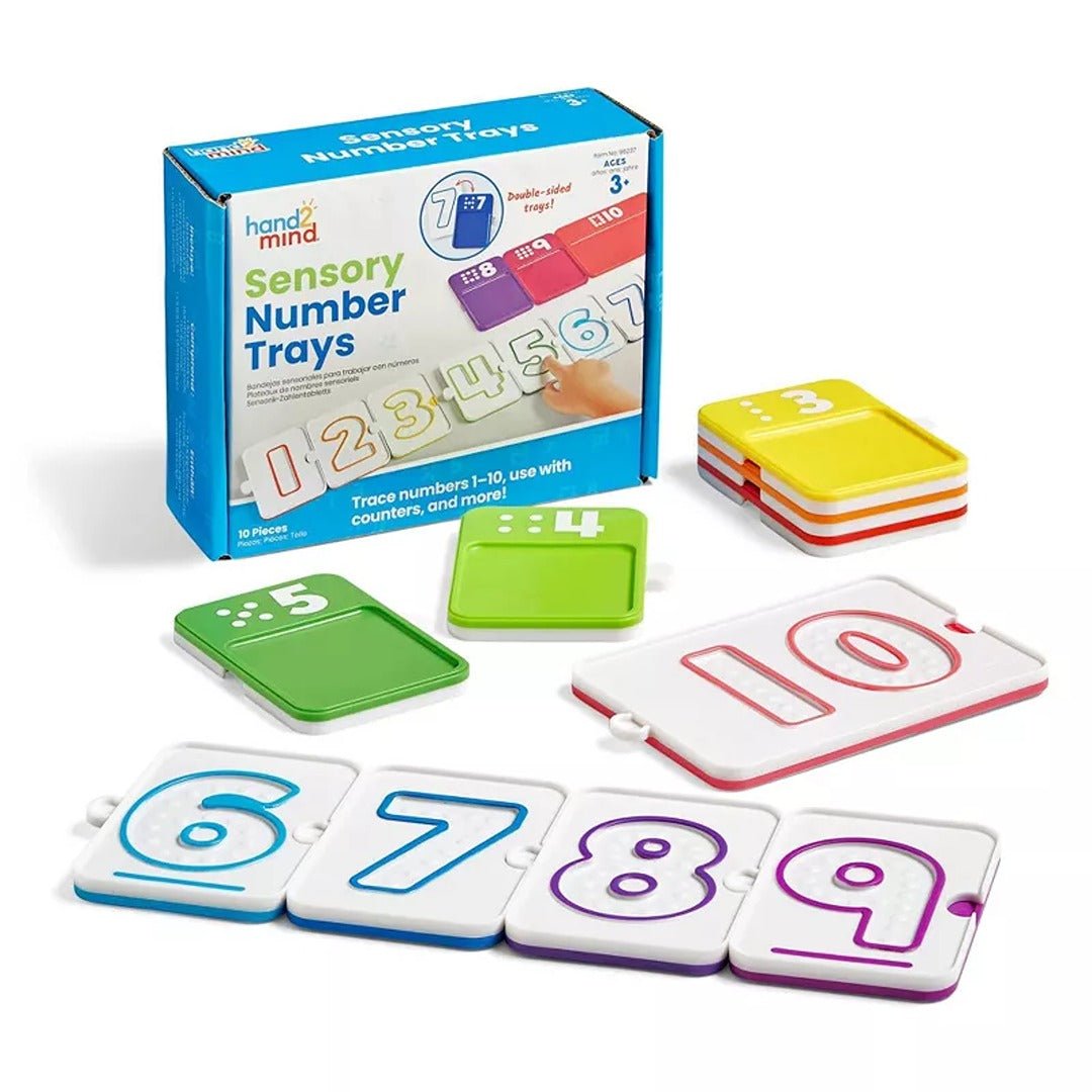 Sensory Number Trays: The Ultimate Counting and Tracing Adventure for Kids - Fun Learning Store