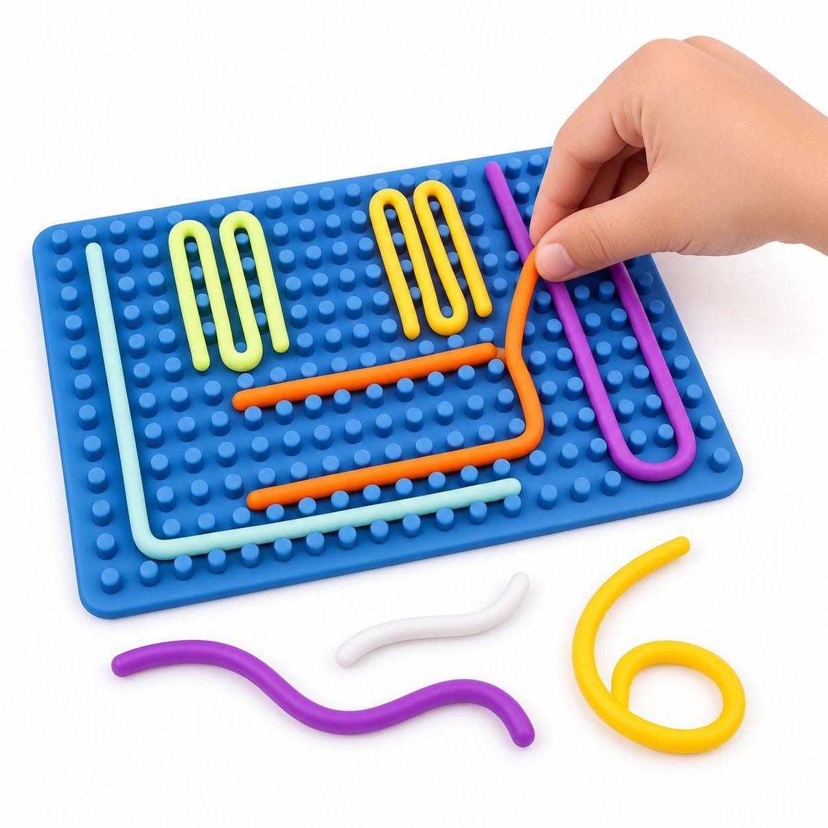 Sensory Silicone & Creative Shape-Building Kit– 3 Fun Sets for Exploring & Creating - Fun Learning Store