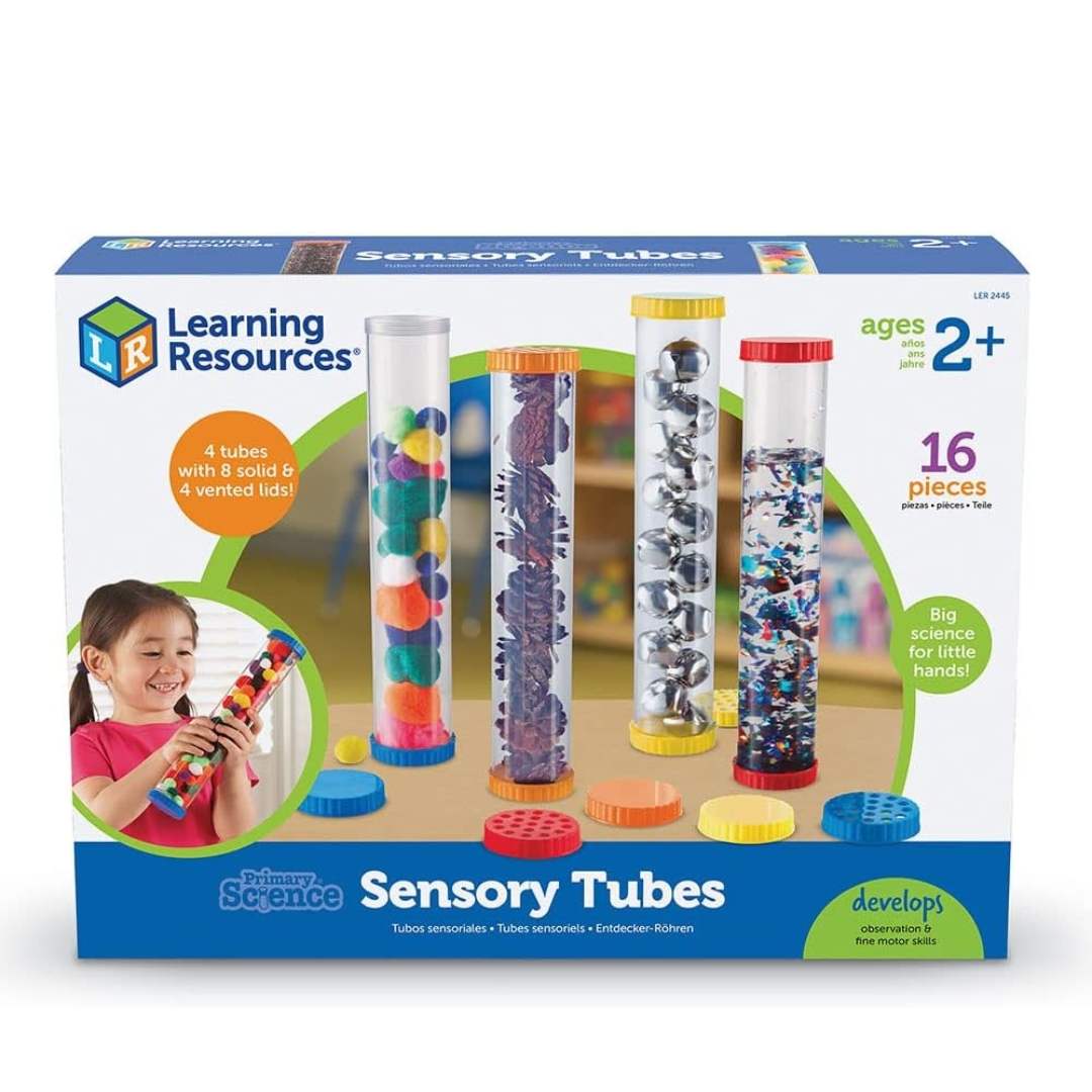 Sensory Tubes – Reusable Discovery Tubes for Creative Sensory Exploration - Fun Learning Store