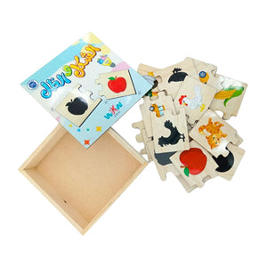 Shape and Shadow Puzzle Cards – Fun Matching Game for Kids - Fun Learning Store