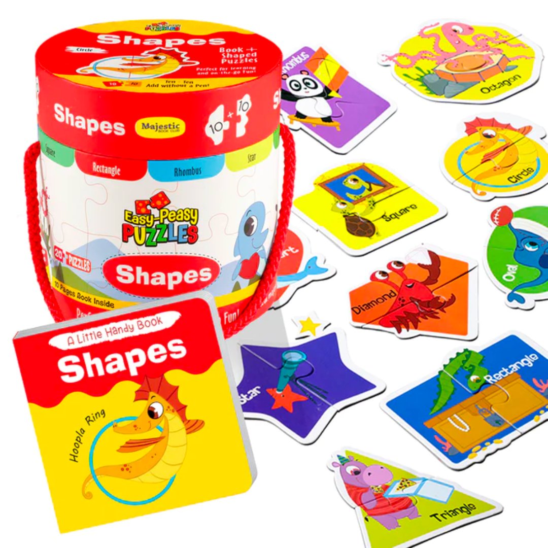 SHAPES - EASY PEASY PUZZLE - Fun Learning Store