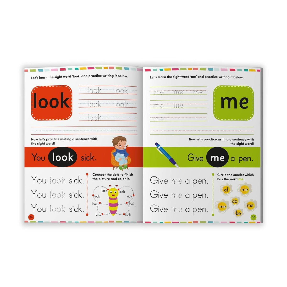 Sight Words and Sentences (Level 1): The Ultimate Fun-Filled Adventure for Little Readers! - Fun Learning Store