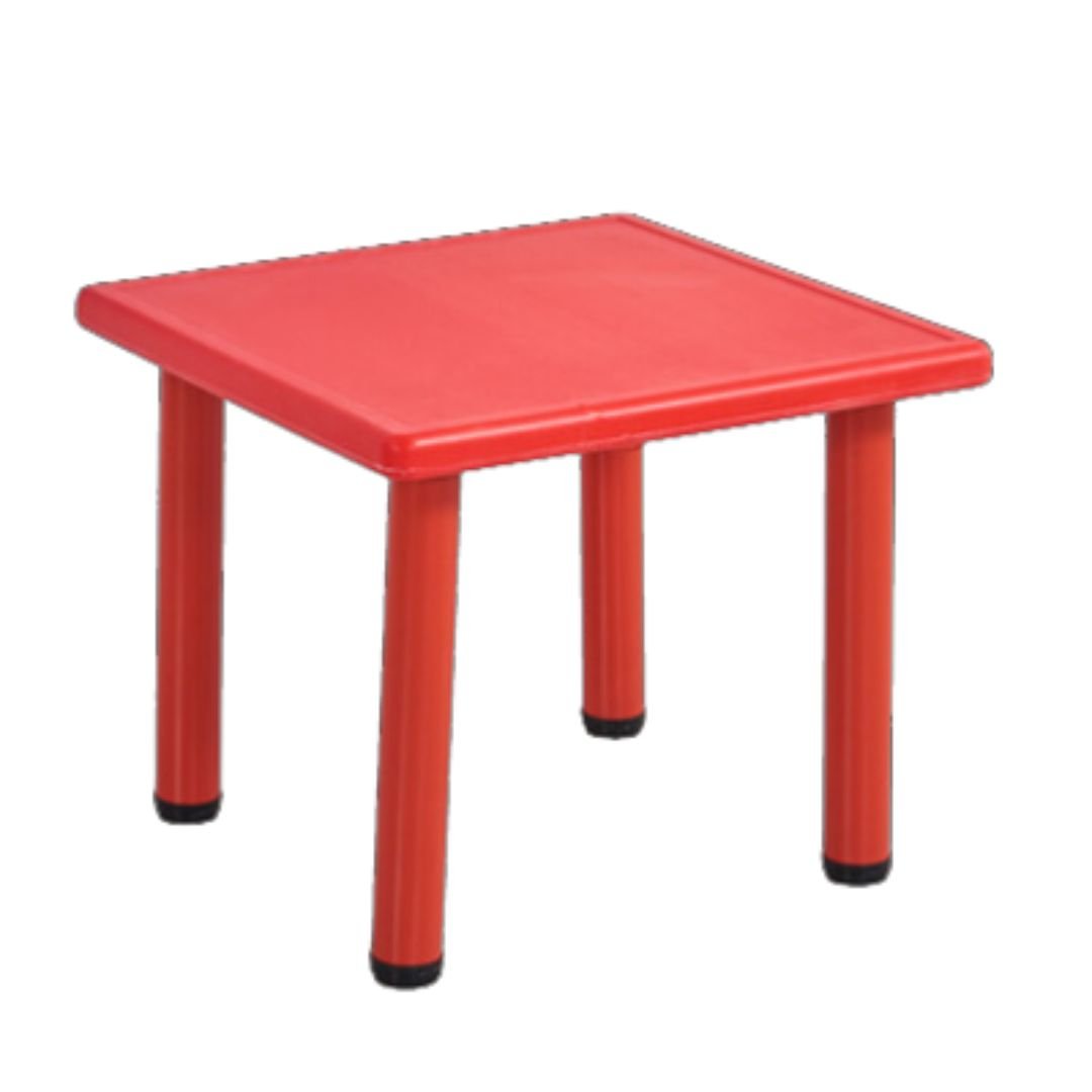 Small Plastic Table with Adjustable height for Children - 60x60x54cm - Fun Learning Store