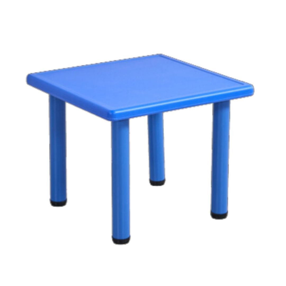 Small Plastic Table with Adjustable height for Children - 60x60x54cm - Fun Learning Store