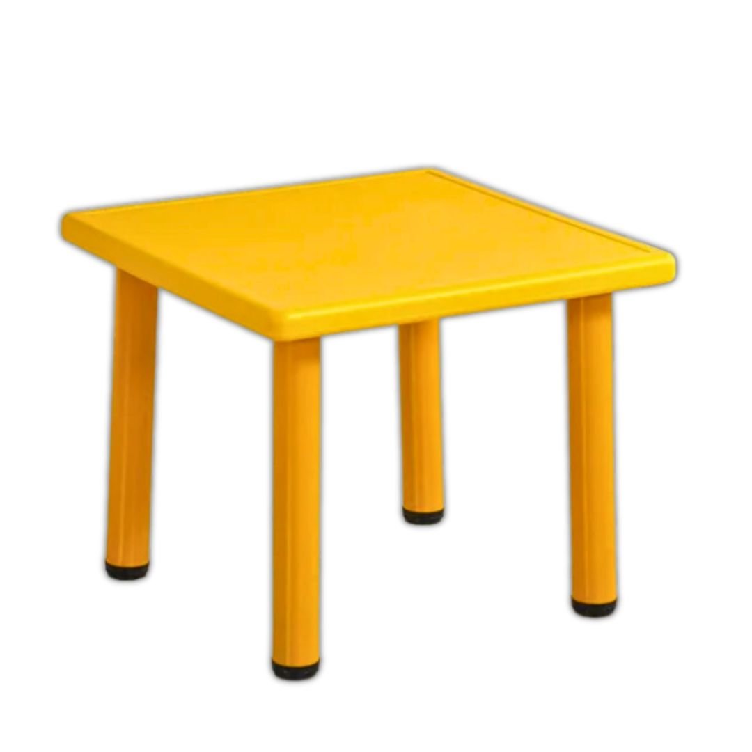 Small Plastic Table with Adjustable height for Children - 60x60x54cm - Fun Learning Store