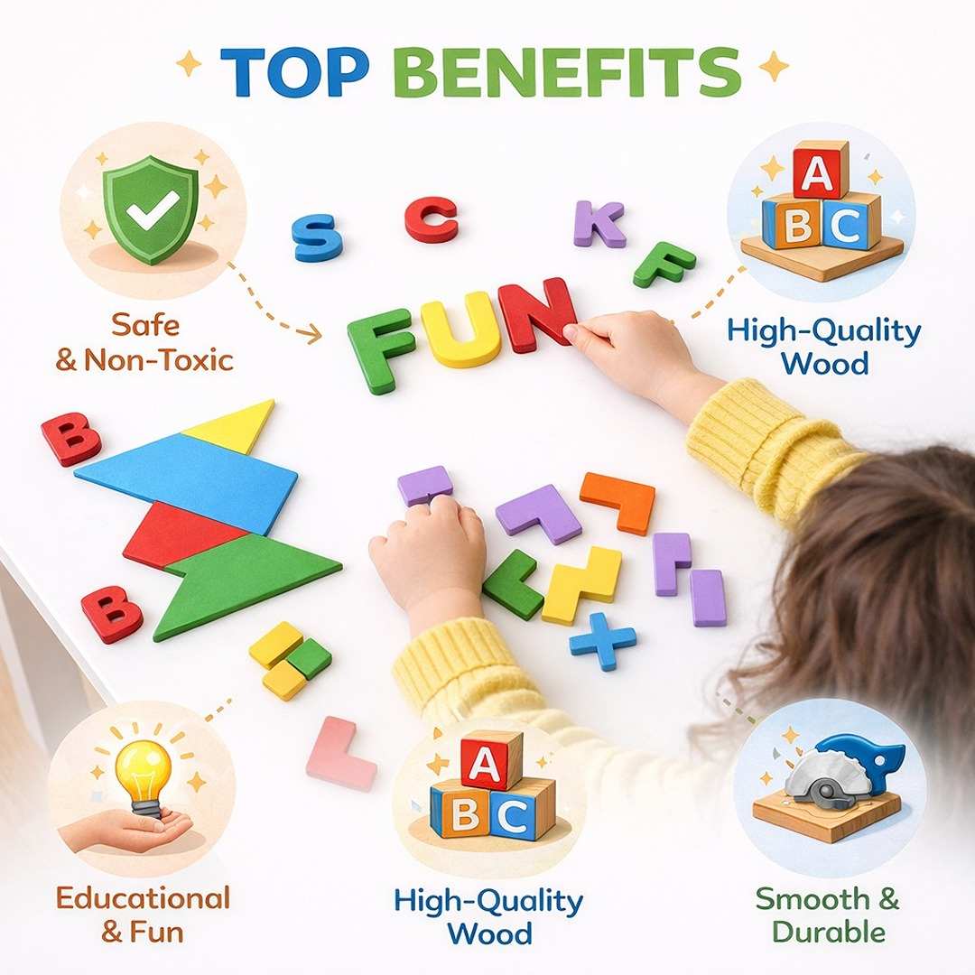 Smart Alphabet Brain Puzzle – Unlock Creativity & Fun! 🎨 - Fun Learning Store