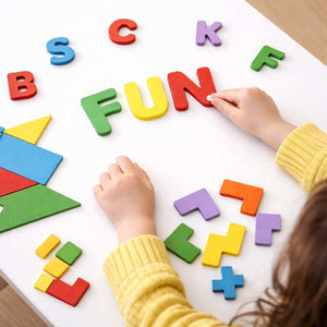 Smart Alphabet Brain Puzzle – Unlock Creativity & Fun! 🎨 - Fun Learning Store