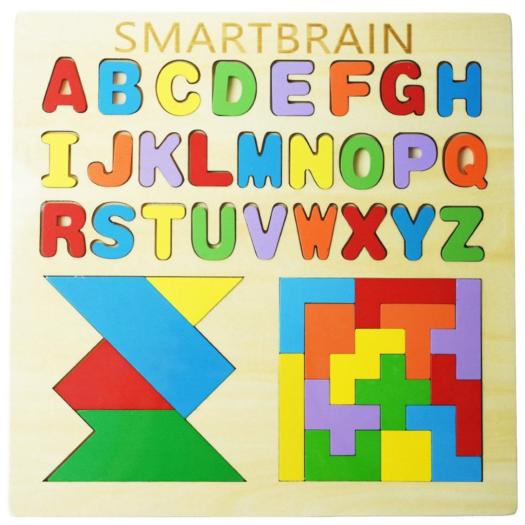Smart Alphabet Brain Puzzle: Unlock Your Child’s Early Creativity - Fun Learning Store
