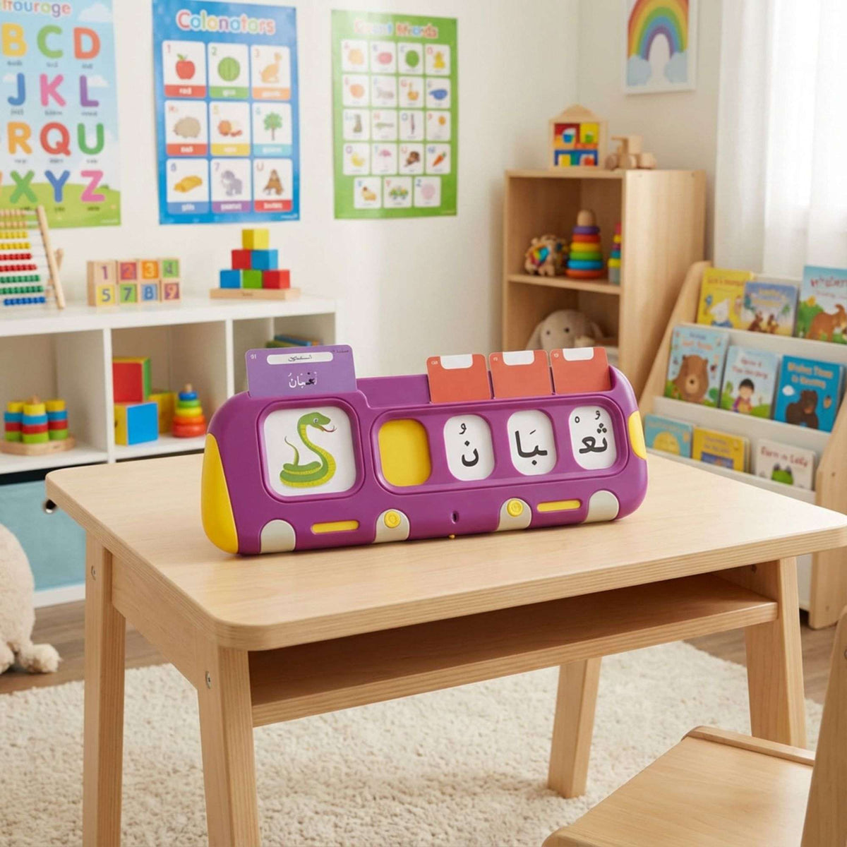 Smart Arabic Spelling Device – Word Analysis and Early Reading Learning Kit - Fun Learning Store