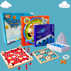 Smart Builders Set | 5 Action - Packed Games for Smart, Social Fun! - Fun Learning Store