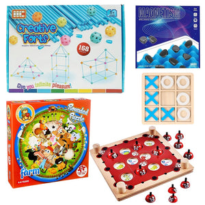 Smart Builders Set | 5 Action - Packed Games for Smart, Social Fun! - Fun Learning Store
