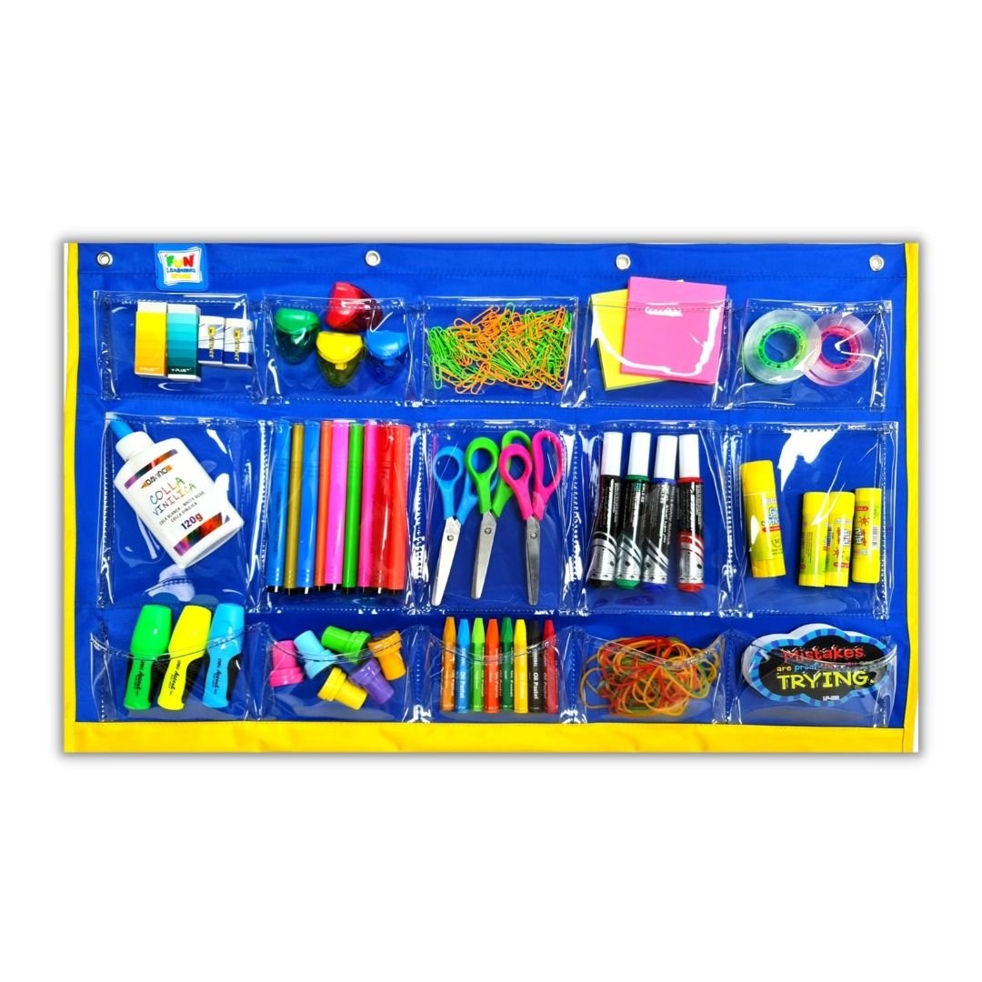 Smart Pockets - Wall Stationery Organizer - Fun Learning Store