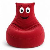Smiley Velvet Bean Bag: The Happiest Seat in the House! - Fun Learning Store