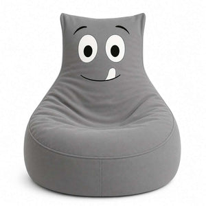 Smiley Velvet Bean Bag: The Happiest Seat in the House! - Fun Learning Store