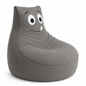 Smiley Velvet Bean Bag: The Happiest Seat in the House! - Fun Learning Store
