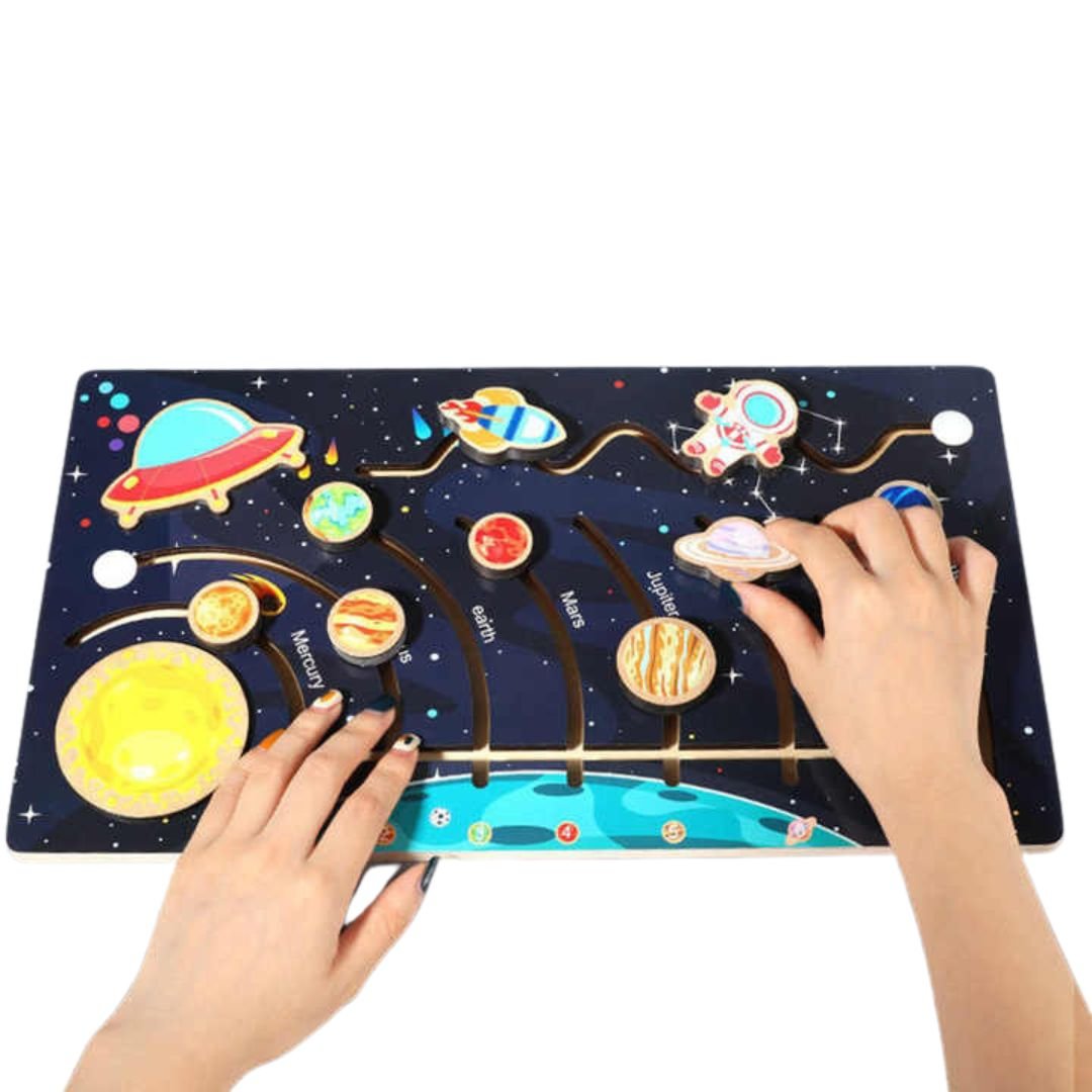 Solar System Puzzle – Educational Toy | Discover the Universe! - Fun Learning Store