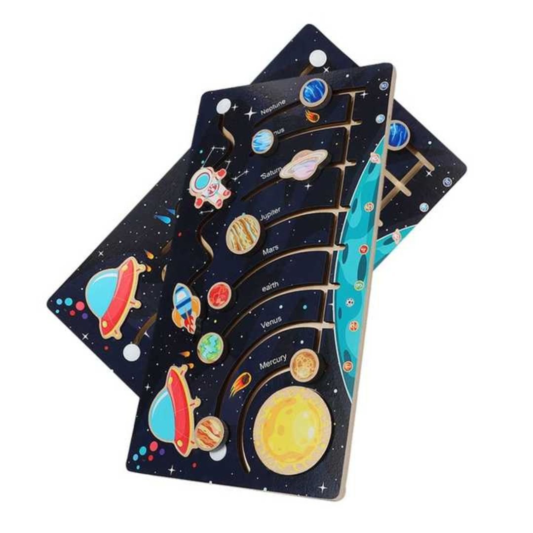 Solar System Puzzle – Educational Toy | Discover the Universe! - Fun Learning Store
