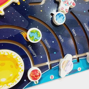 Solar System Puzzle – Educational Toy | Discover the Universe! - Fun Learning Store