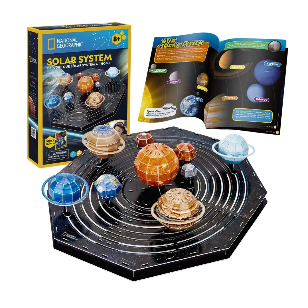 Solar System Puzzle Kit for Kids – Build, Discover & Explore the Universe! - Fun Learning Store