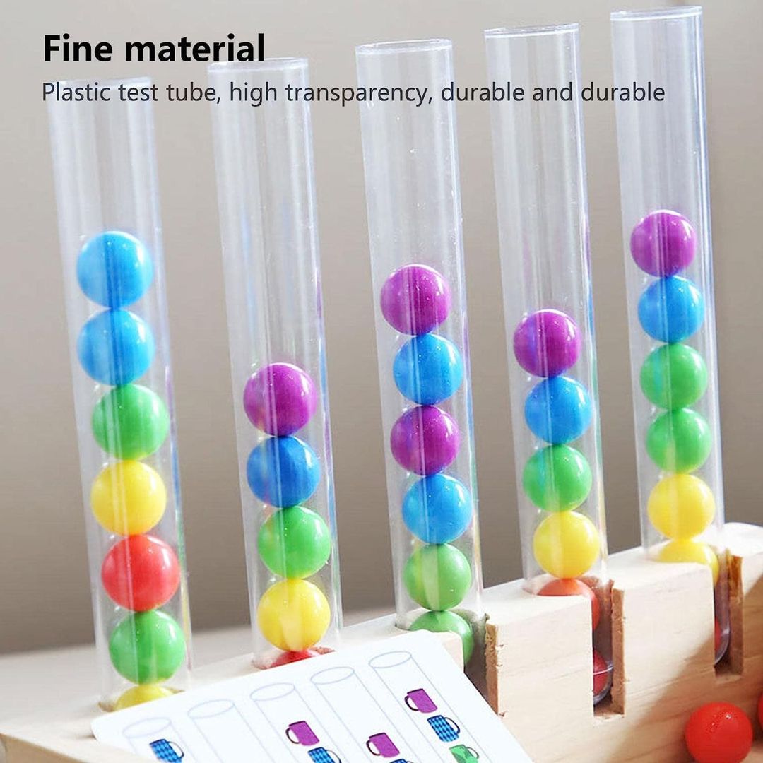 Rainbow Clip Bead Puzzle Sorting Toys