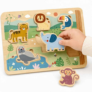 Sound Puzzle Animals – A Whimsical Journey Into The World Of Sounds - Fun Learning Store