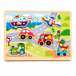 Sound Puzzle Vehicles – Hear The Engines Roar To Life - Fun Learning Store