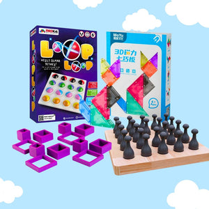 Speed & Smarts Mega Set | 4 Brain - Boosting Games for Family Fun! - Fun Learning Store